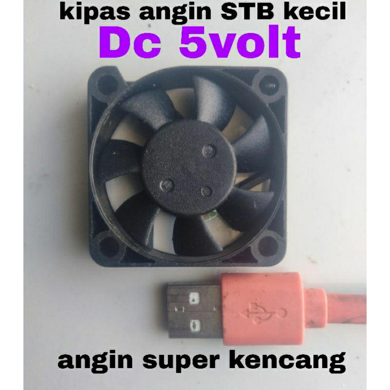 kipas fan mini STB dc 5v 4cm x 4cm.
