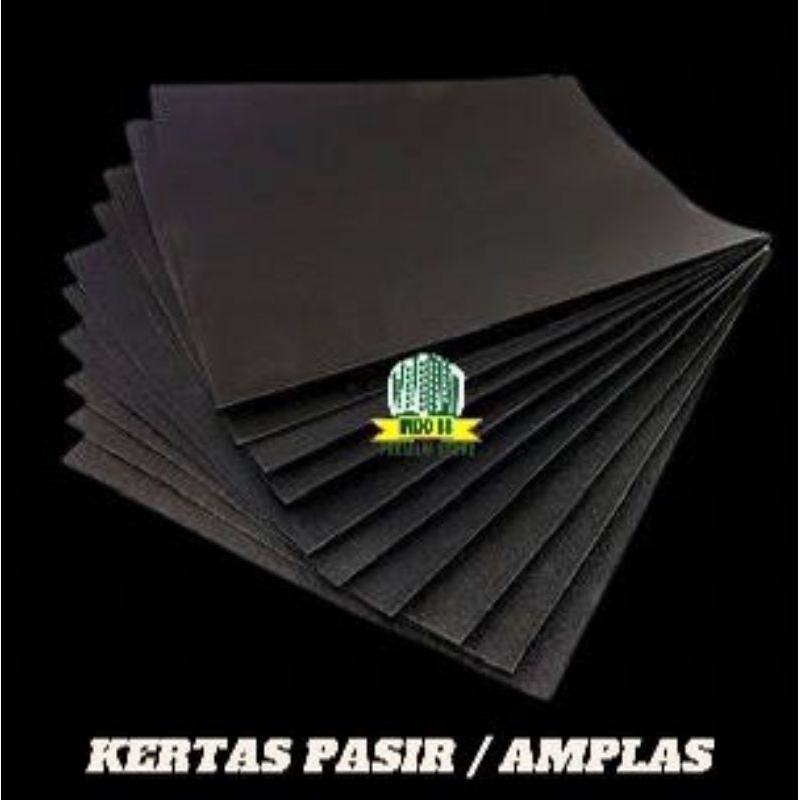 KERTAS PASIR EAC KW 2 # 1500 / AMPLAS KERTAS LEMBARAN BESI KAYU GOSOK ANTI AIR PER LEMBAR
