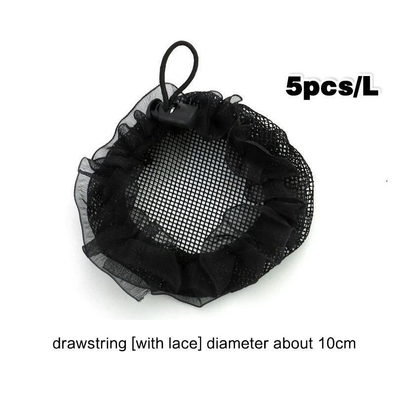 INDH Hairnet Pembungkus Sanggul Hairnet Ballerina Bun Hairnet Jaring Rambut Ballet Jaring Hairnet