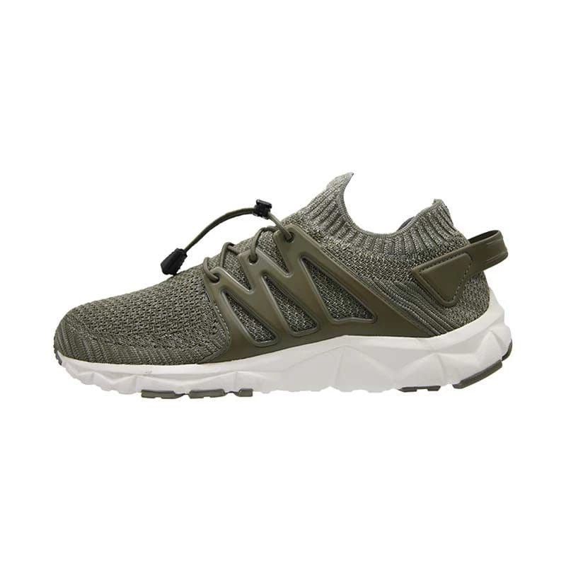 Sepatu League Pria Kumo Racer Craftedknit Army original running shoes cowo