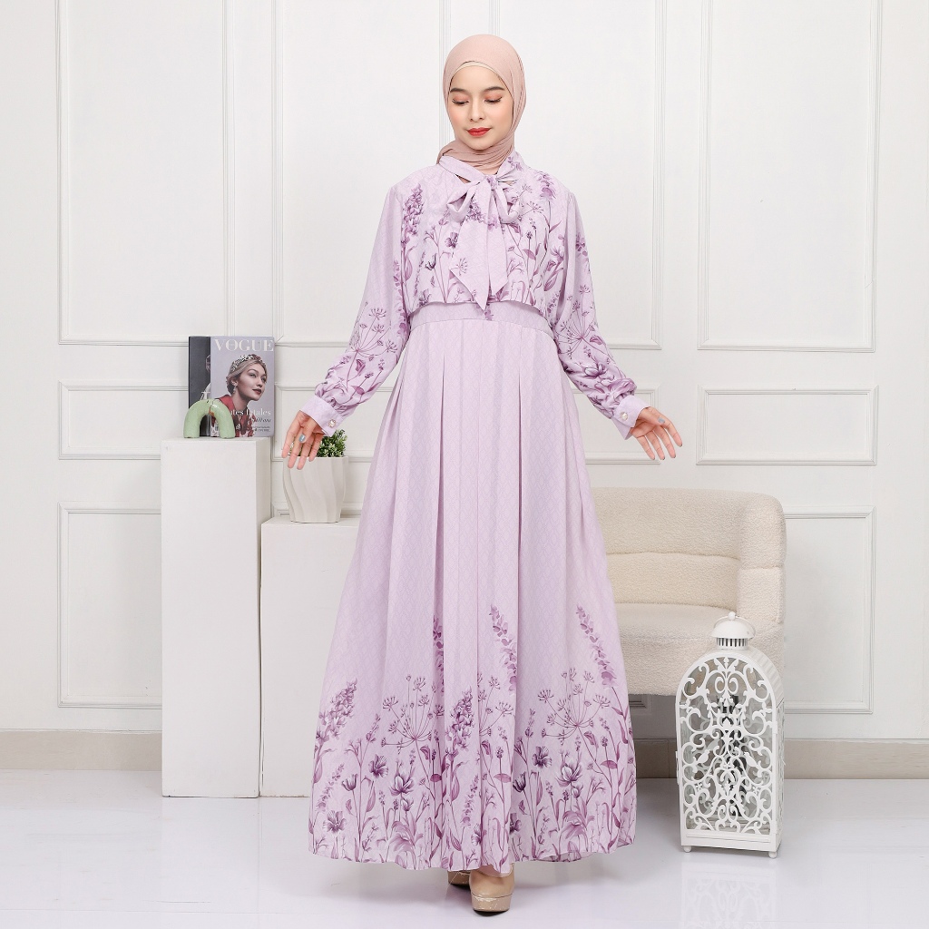 Gamis Maxy Dress Ceruti CRT Fanny