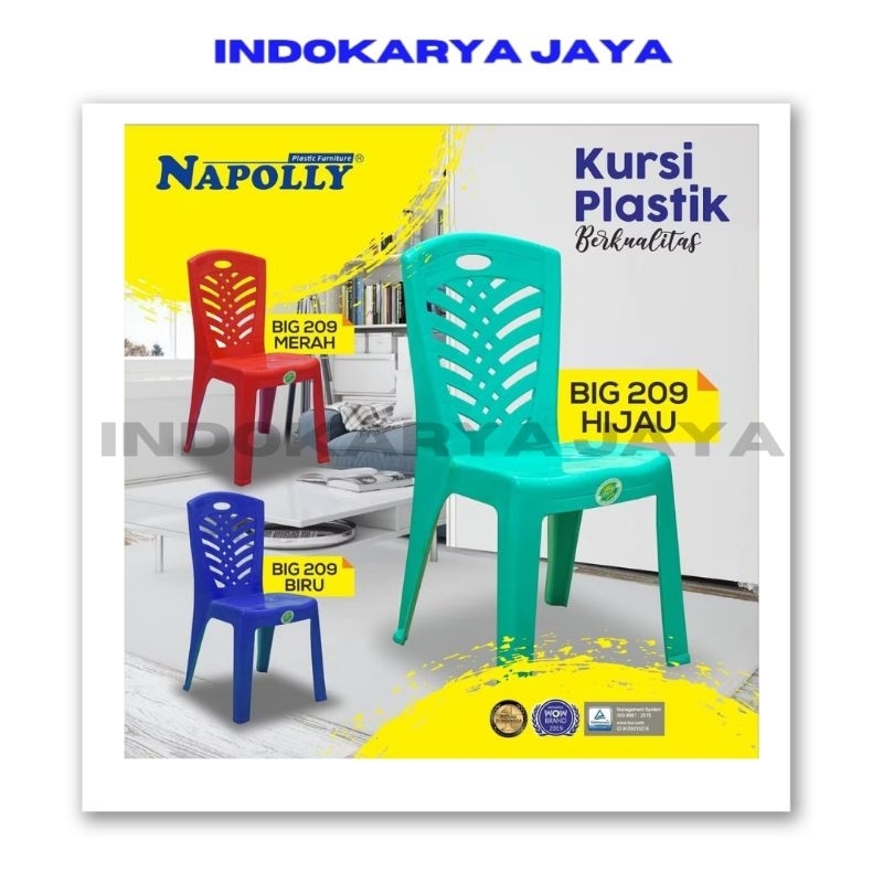 NAPOLLY Kursi Sender Plastik type BIG 209