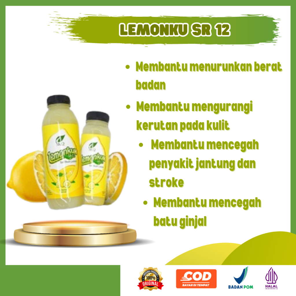 

Sari Lemon Murni 100% Asli Untuk Diet Lemonku SR12