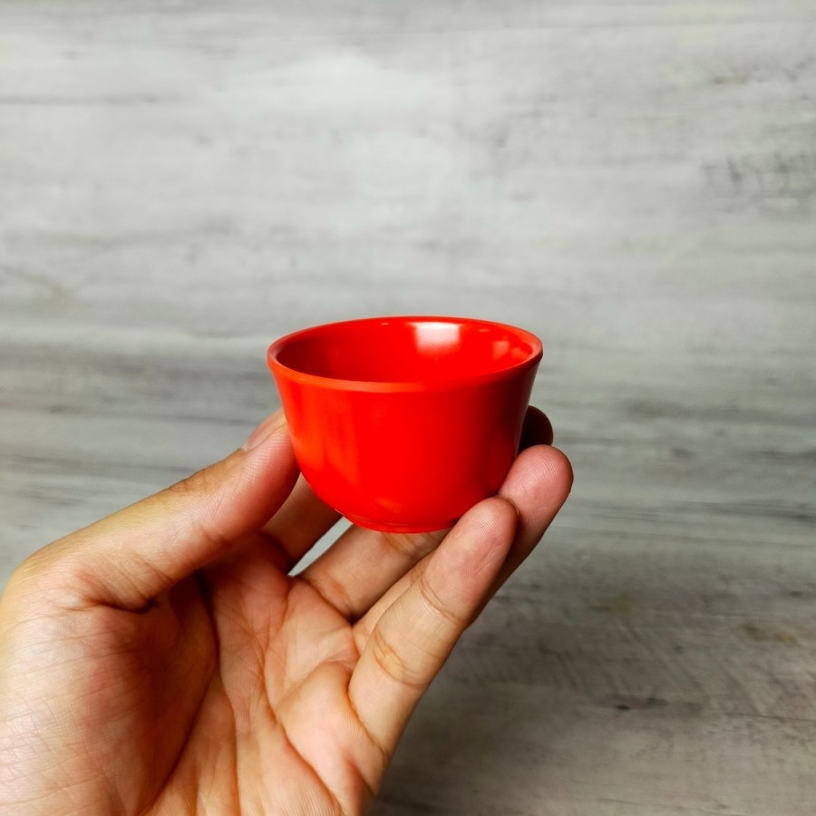 MELAMINE MANGKOK ARAK 2,5 INC MELAMINE CETAKAN KUE MANGKOK MINI FOOD GRADE G05 LUSINAN