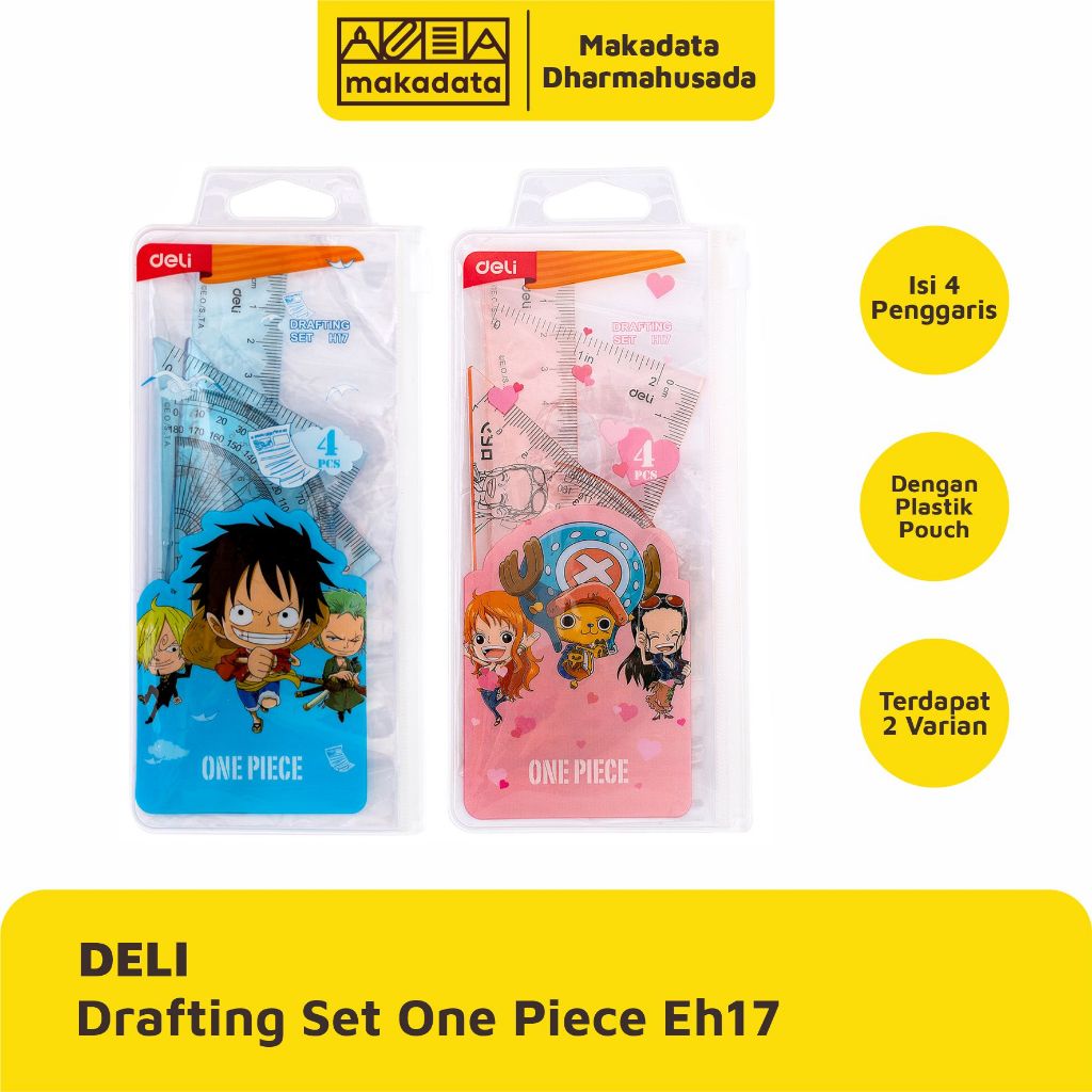 

PENGGARIS | GARISAN SET DELI 4IN1 EDISI ONE PEACE EH17