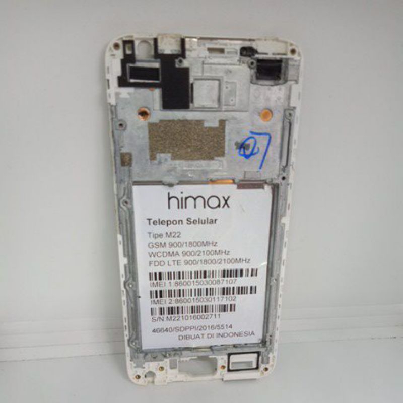 Frame tatakan lcd Himax M22 original copotan sesuai foto