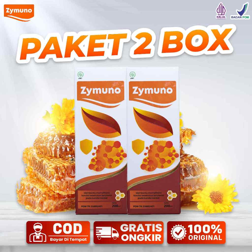 

Zymuno Madu Herbal Imunoterapi Untuk Kanker Benjolan Perlancar Haid Original 2 Botol