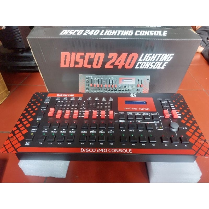 Mixer lighting disco 240 terbaru mixer lampu panggung disco lighting controler lighting
