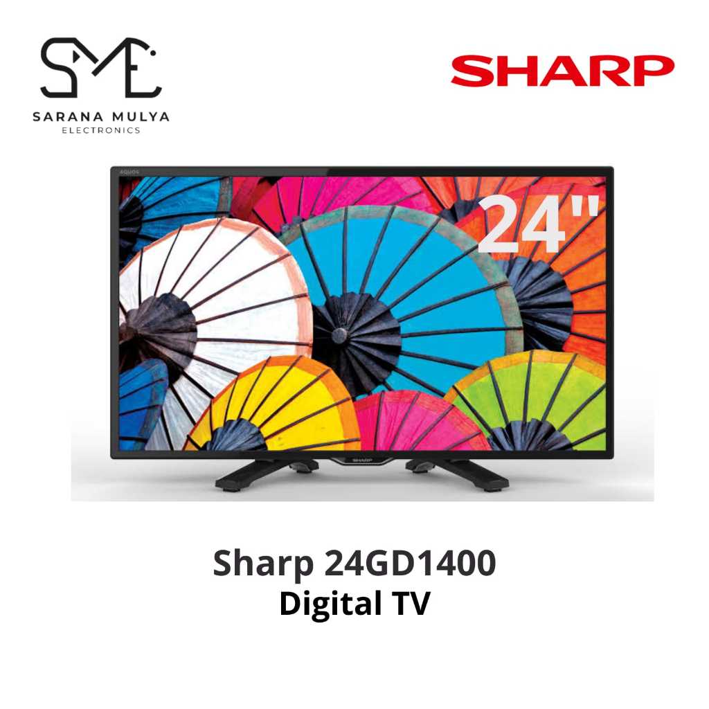 TV LED SHARP 24" Digital - Sharp 24GD1400