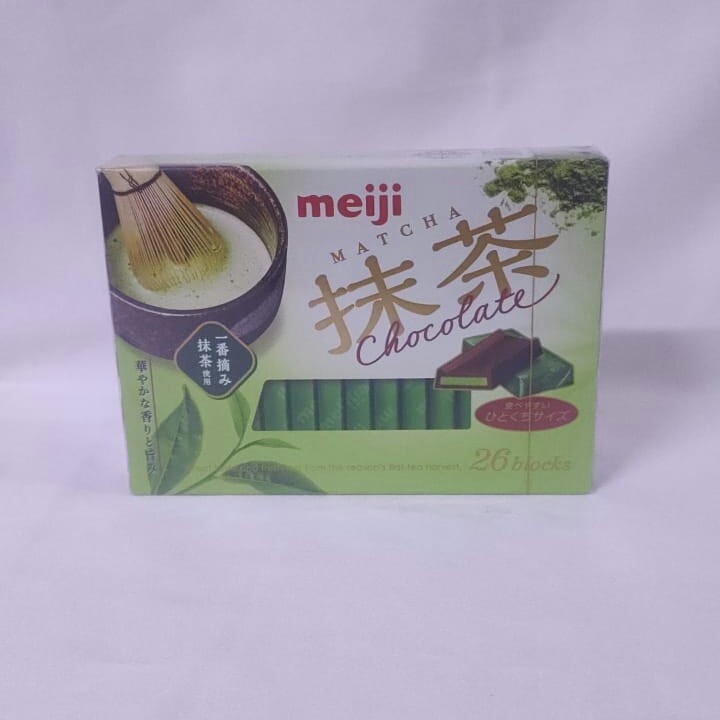 

Meiji Matcha Chocolate 26 blocks