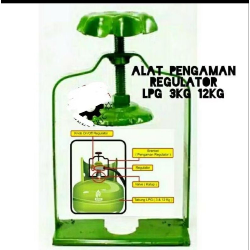 pengaman regulator gas 3 kg