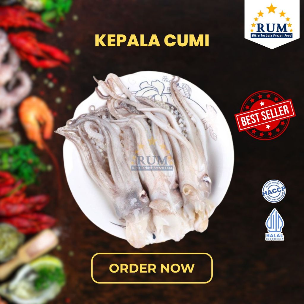 

Kepala Cumi Bersih Berat 1000gram