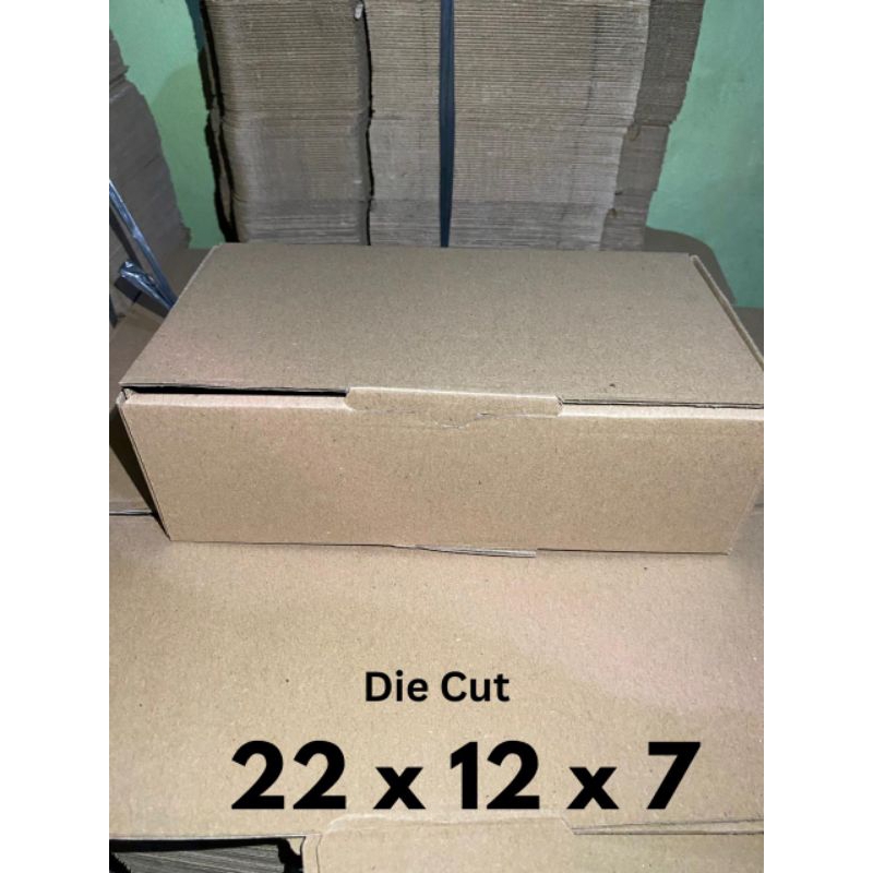 

kardus packing pizza / die cut ukuran 22x12x7cm, Termurah