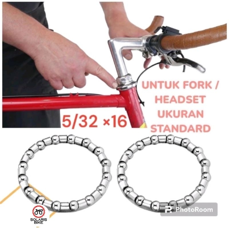 Gotri 5/32 x 16 Sarangan Pelor Fork Standar Garpu Sepeda MTB BMX Fixie Roadbike