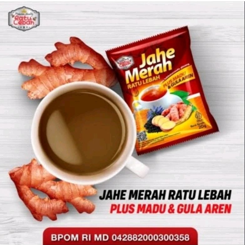 

jahe merah ratu lebah AMH original untuk kesehatan tubuh