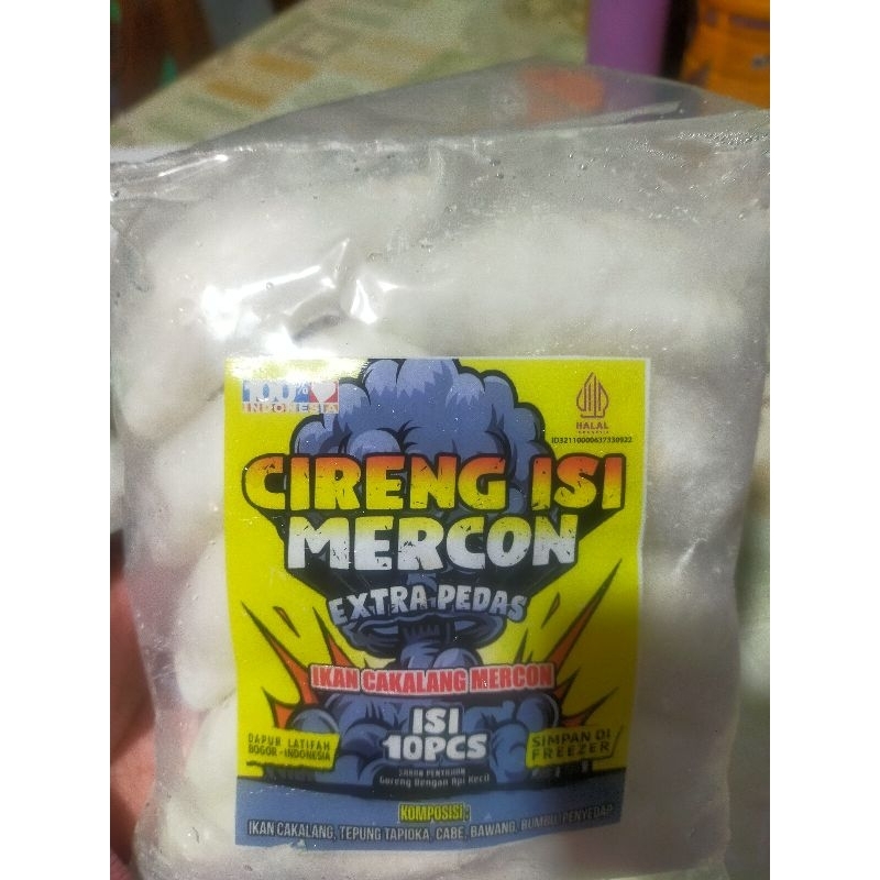 

Cireng Mercon Ikan cakalang