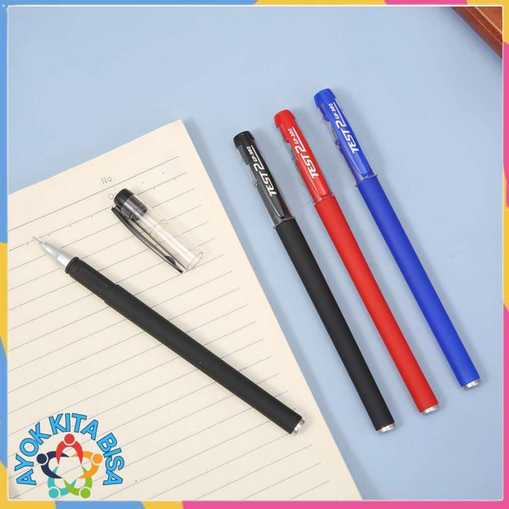 

AKB Pena Gel 0.5MM Model TST 2 Pulpen Warna Warni Ujung Lancip Alat Tulis Sekolah Kantor Bolpoint Tinta Gel Cair ATK Murah