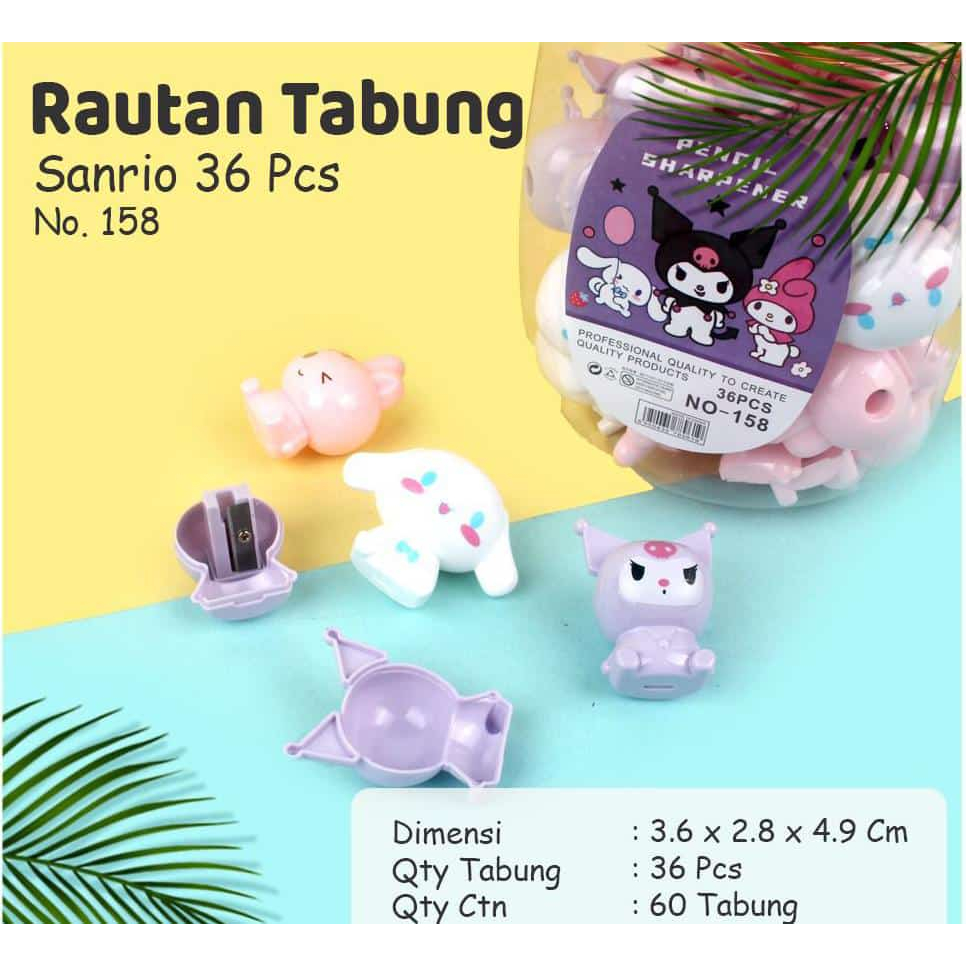 

Rautan Pensil Karakter Lucu dan Warna Warni stationery tulis