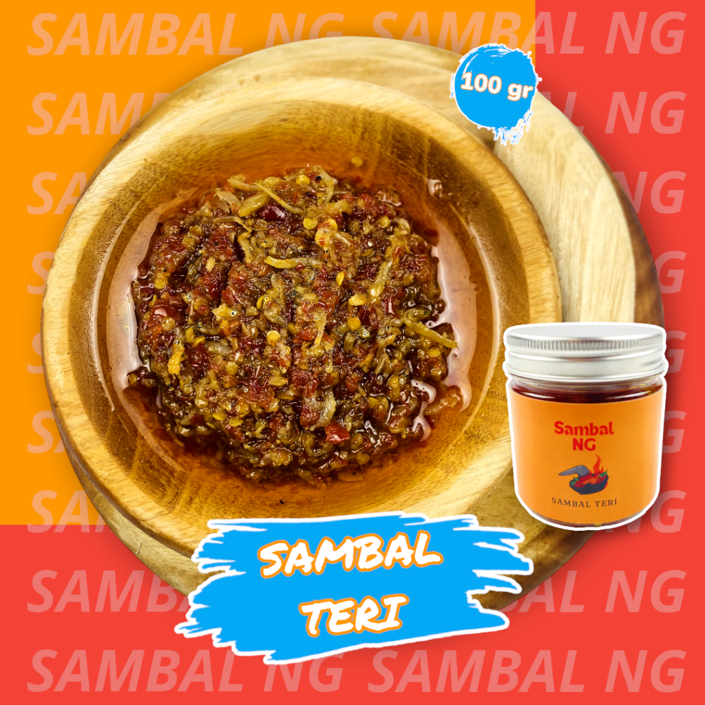 

Sambal Teri/Baby Cumi/Terasi/Bawang Murah Terlaris Sambel Teri Pedas Enak Gurih SAMBAL NG