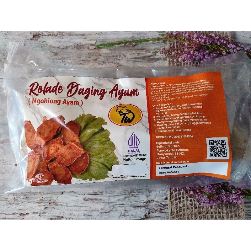 

TW Rolade Ayam Frozen 1 pack (1 gulung) + Sauce