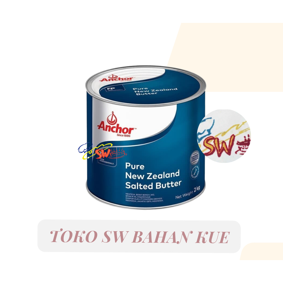 

ANCHOR TINNED BUTTER SALTED 2 KG