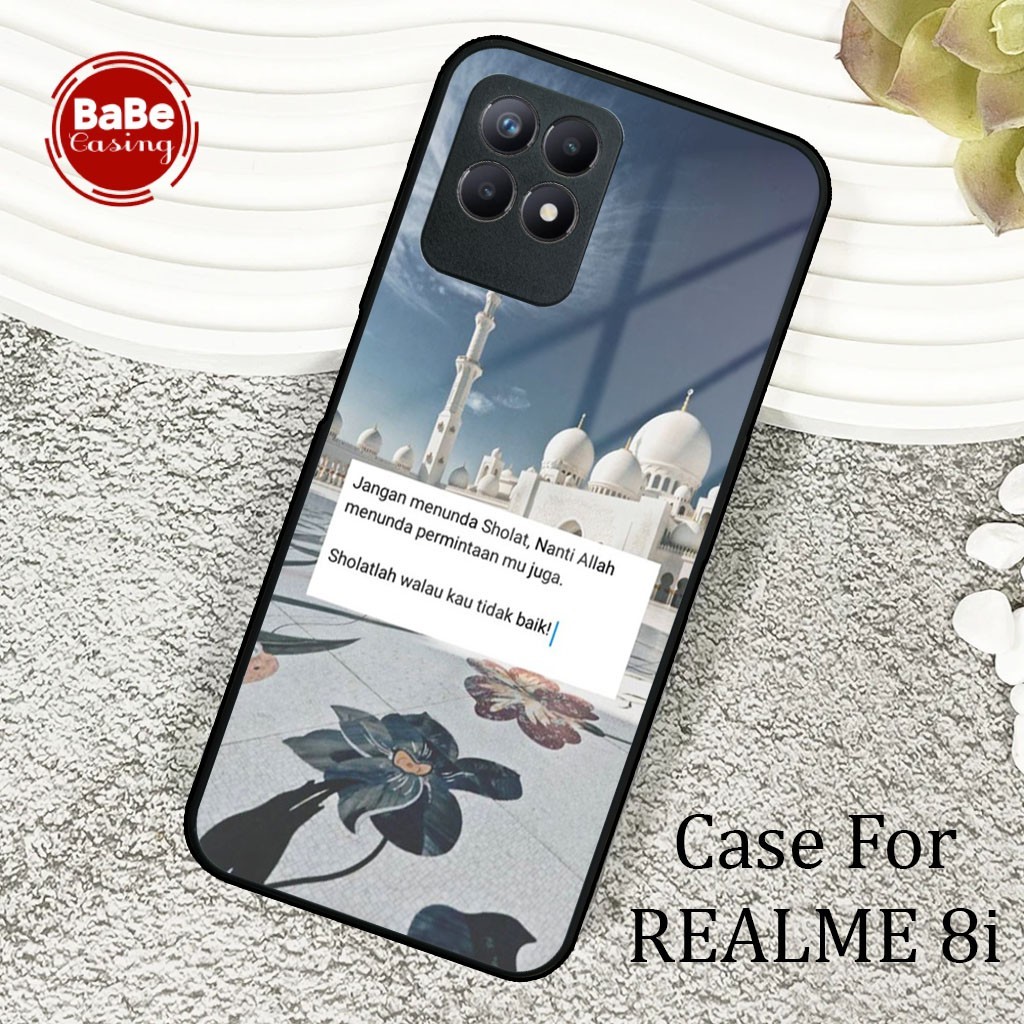 Case Realme 8i Terbaru - Casing Realme 8i - Motif Quotes Hardcase Premium Glossy - Softcase Hp Realm