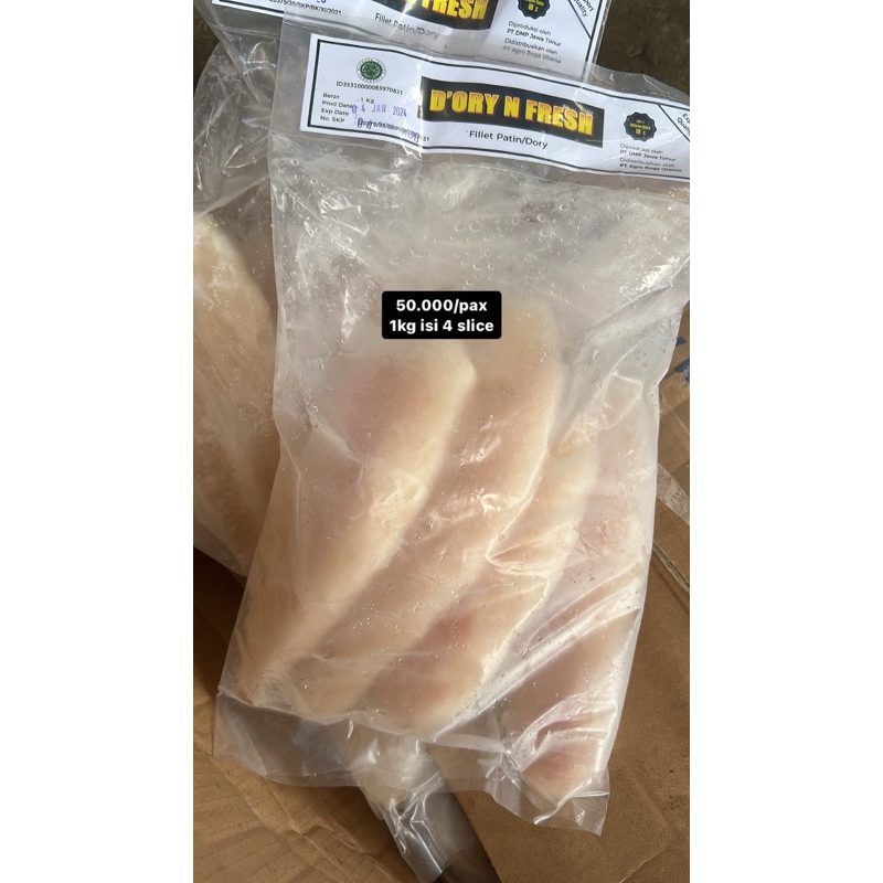 

Dori filet grade A