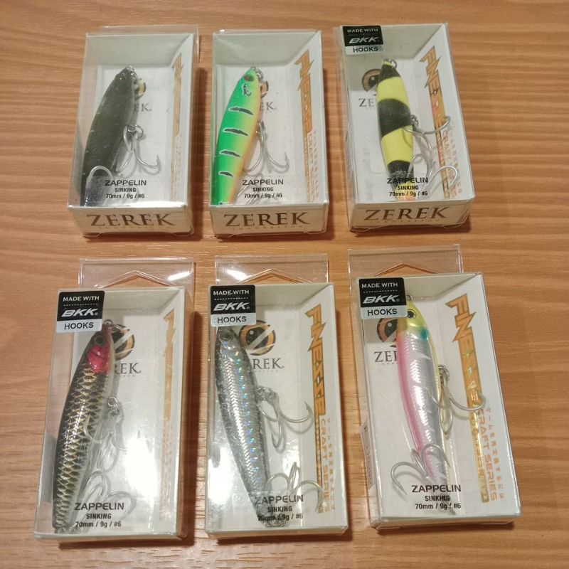 Lure Zerek Zappelin sinking pencil 70