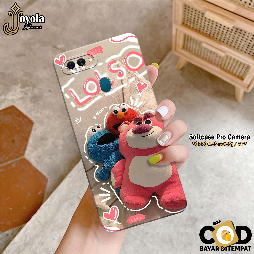 Case Hp OPPO A5S / AX5s / A7 - Casing Hp OPPO A5S / AX5s / A7 - JOYOLA - Fashion Case Kartun - Case 