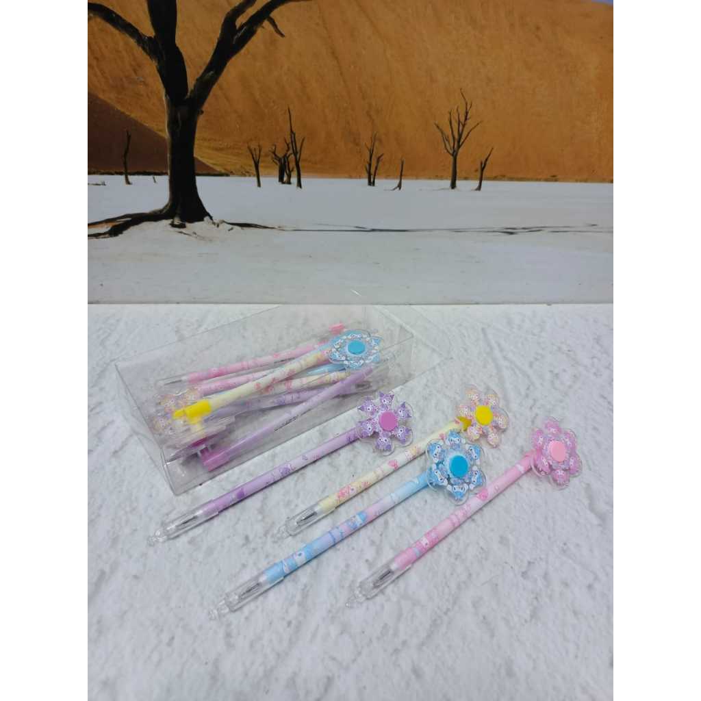 

sg (12pc) PEN GEL PENA BALLPEN PUTARAN SANRIO CINNAMOROLL KUROMI