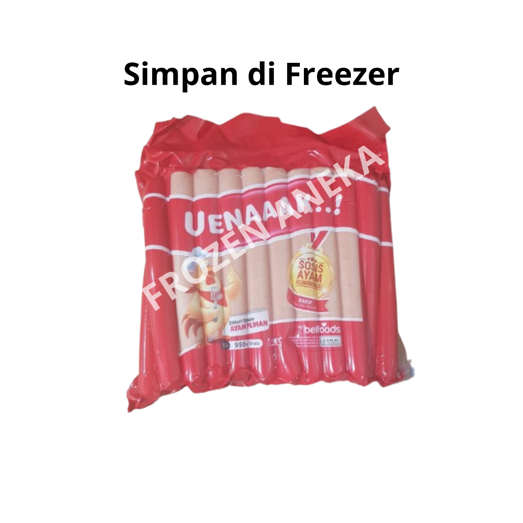 

SOSIS AYAM UENAAAK ISI 30 PCS 950GR