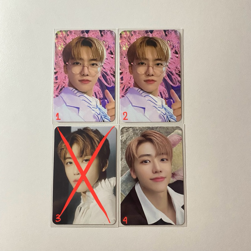 photocard jaemin acrylic stand keyring fortune scratch the dream show tds 2 photocard only