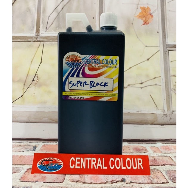 

KODE J1Y7 Biang Warna Sablon Hitam Super Pigment Sablon BLACK SUPER 5GR