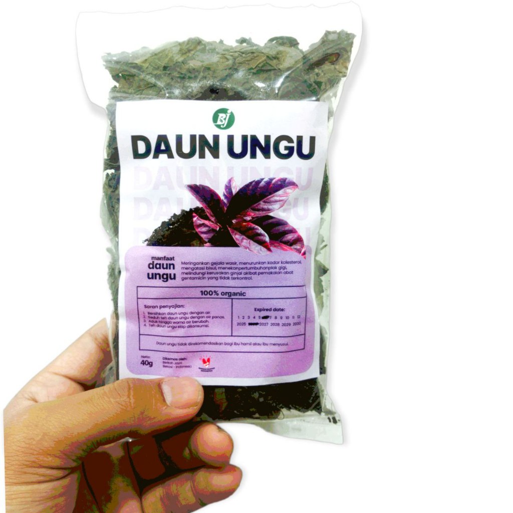 

TEH Daun Ungu Kering / Teh Herbal DAUN UNGU 40gr