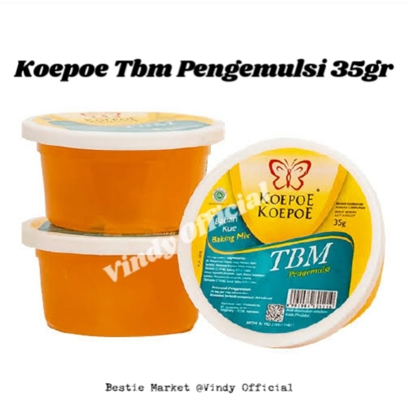 

Koepoe TBM Pengemulsi 35gr