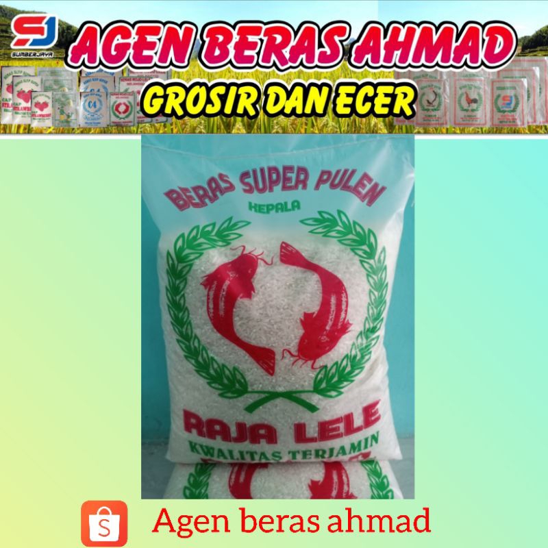 

BERAS SUPER ROJOLELE || BERAS MEDIUM || KEMASAN 5kg