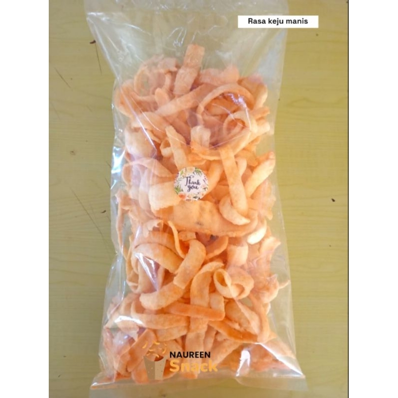 

kerupuk stick singkong keju manis