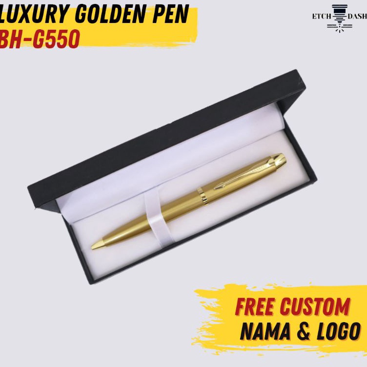 

KODE G9X7 Luxury Golden Exclusive Pen Pulpen Eksklusif Free Grafir Nama Dan Logo Pulpen Mewah Pulpen Hadiah Luxury Golden Pen BHG55