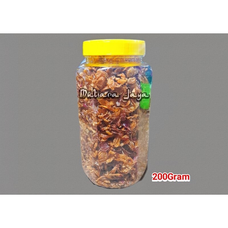 

Bawang goreng brebes original kemasan toples -+200g