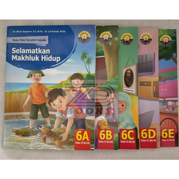 KODE F1N3 Buku Tematik K13 Yudistira Kelas 6