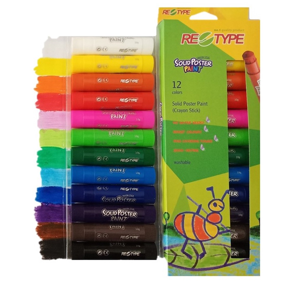 

KODE W9E3 Retype Solid Poster Colour Paint