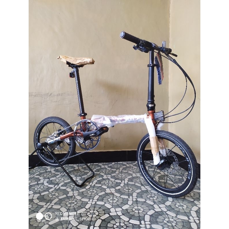 SEPEDA LIPAT 16 INCH 7 SPEED, FOLDING BIKE/ SEPEDA LIPAT EXOTIC 16 2026 SL DB VT / SEPEDA LIPAT 16 E