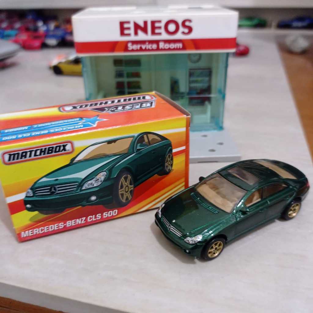 matchbox box Mercedes benz cls 500 premium ban karet