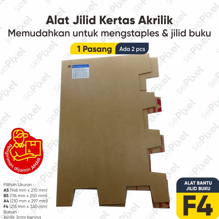 

KODE L4D2 Alat Jilid Kertas Akrilik memudahkan jilid buku F4 A4 B5 A5