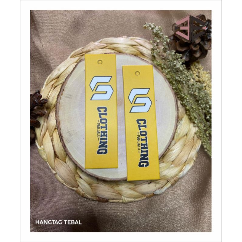 

hangtag tebal hangtag distro hangtag label baju