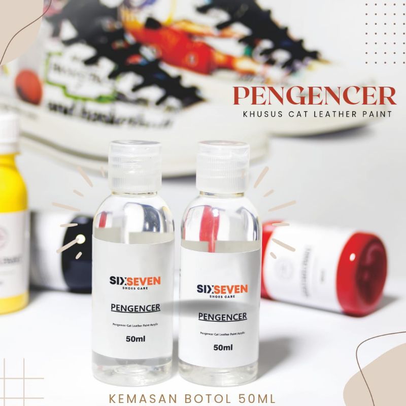 Pengencer Cat Sepatu Cat Akrilik Leather Paint Cat Kanvas