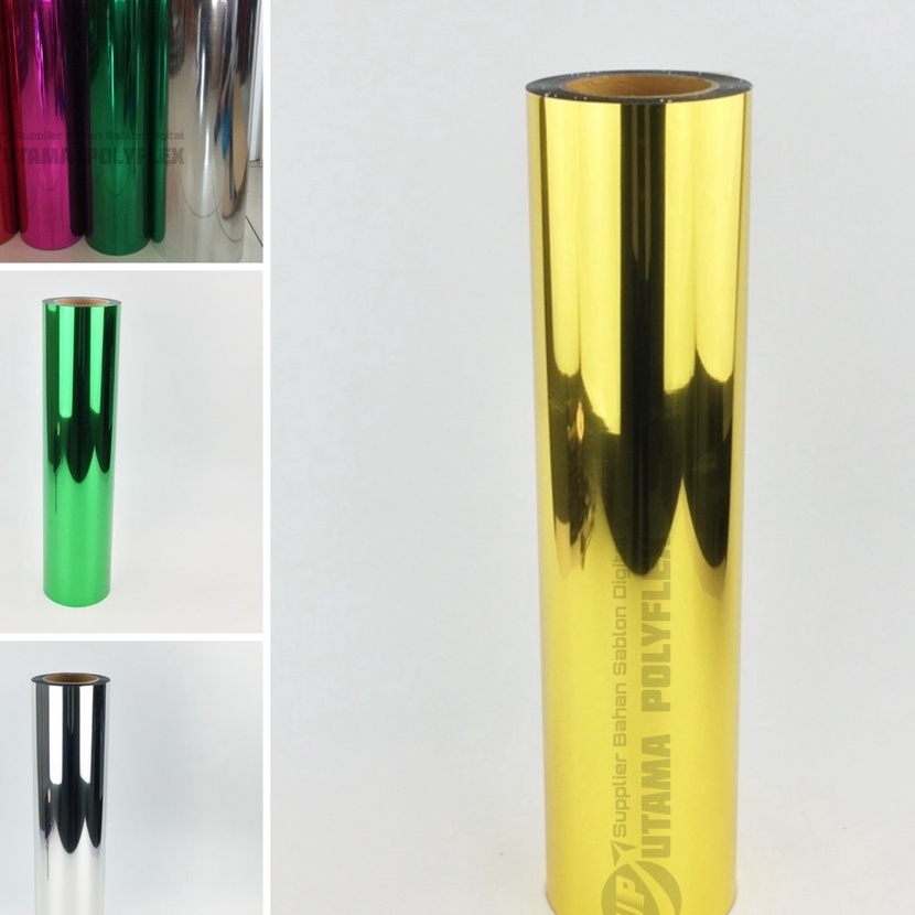 

KF7 Polyflex Pet Laser Foil Metallic Poliflex Metalik Polyflek Korea