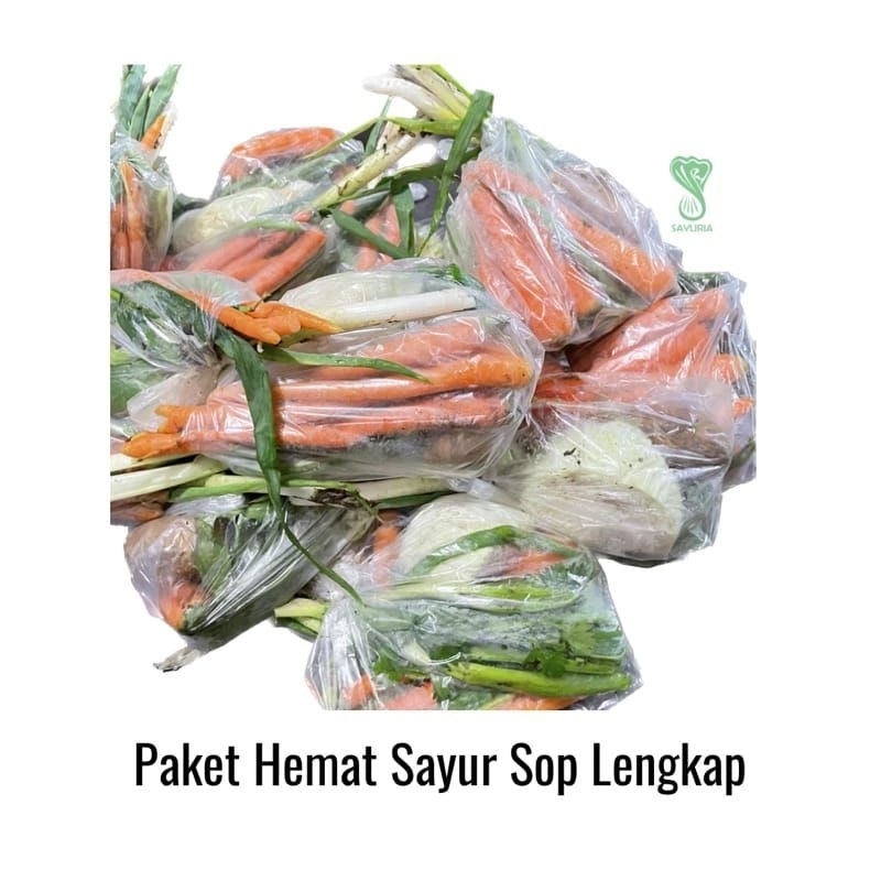 

paket sayur asem dan sayur paket sop