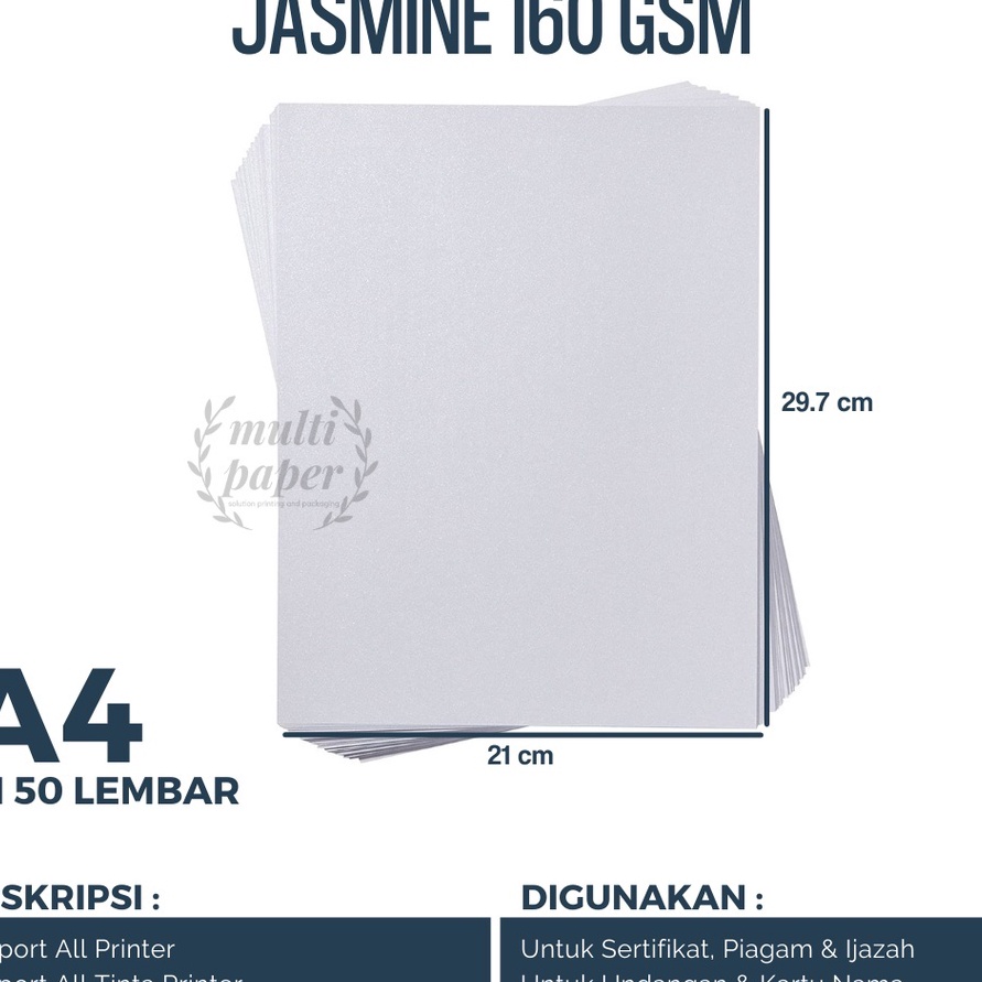 

KI3 Kes Jasmine A4 isi 5 lembar Kes Jasmine Paper Flower Kes Jasmin