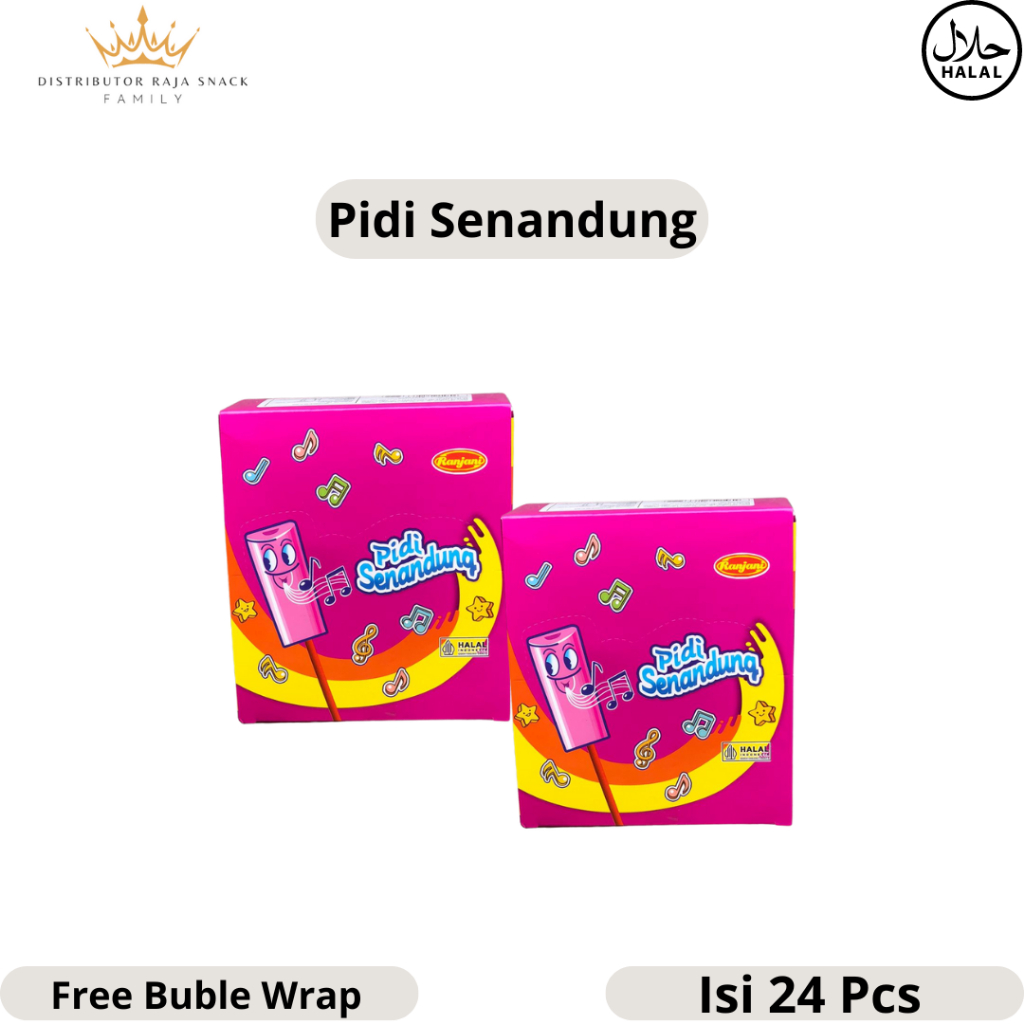 

Ranjani Pidi Senandung Lollipop 1 Box Isi 24pcs